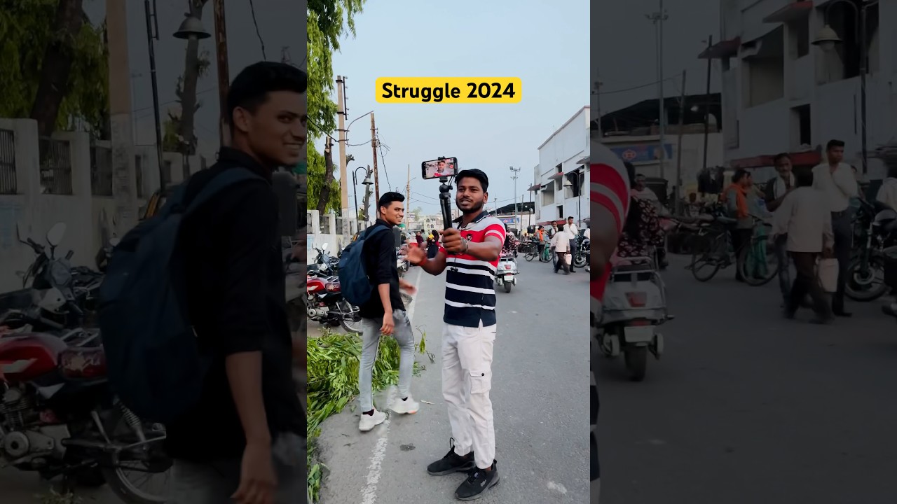 Struggle of 2024  #vlogger #vlogging #viral #shorts #trendingshorts #trending #struggle2024