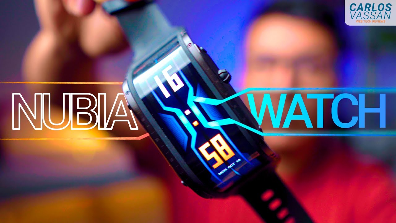 Nubia Watch 2020: Pantalla CURVA FLEXIBLE en un Smartwatch
