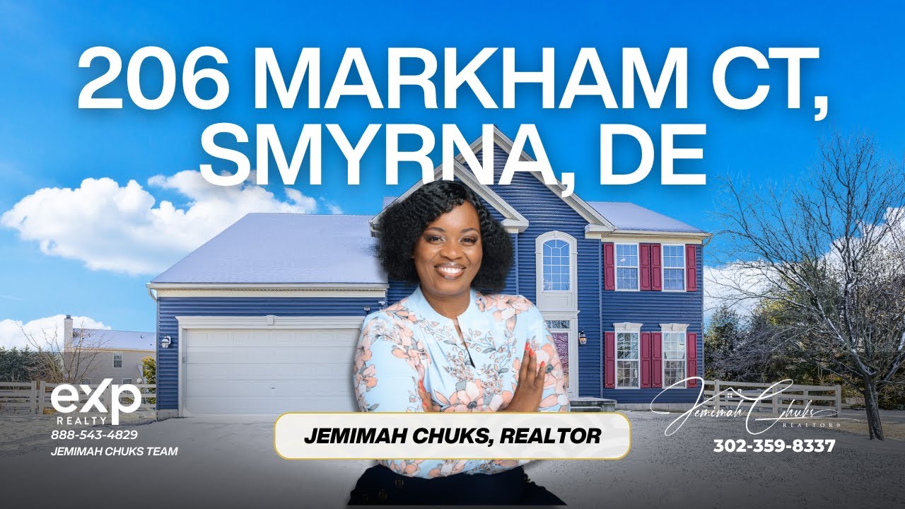 206 Markham Ct Smyrna DE — Rare 4-Bed Rental With Space, Style and No HOA