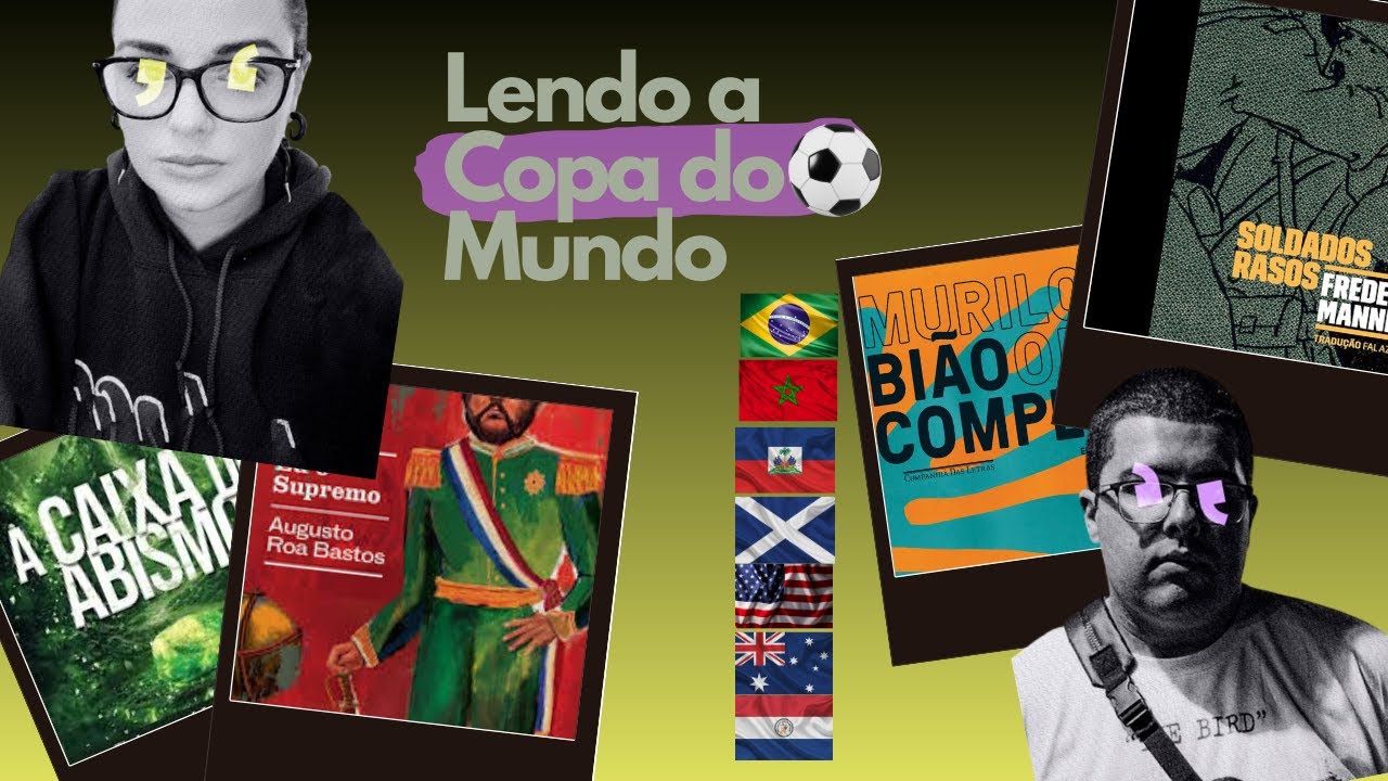 Livros para a Copa do Mundo #2 - Grupos C e D