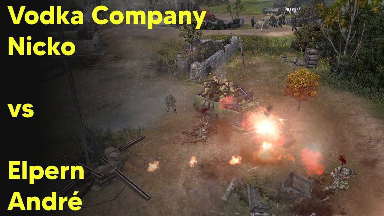 COH2 2v2 Summer Cup - Vodka Company & Nicko vs Elpern & André