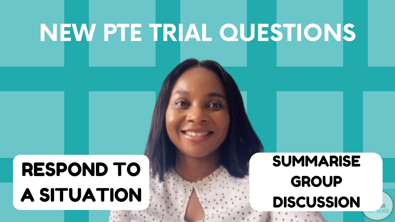 PTE Trial Questions || PTE Speaking module