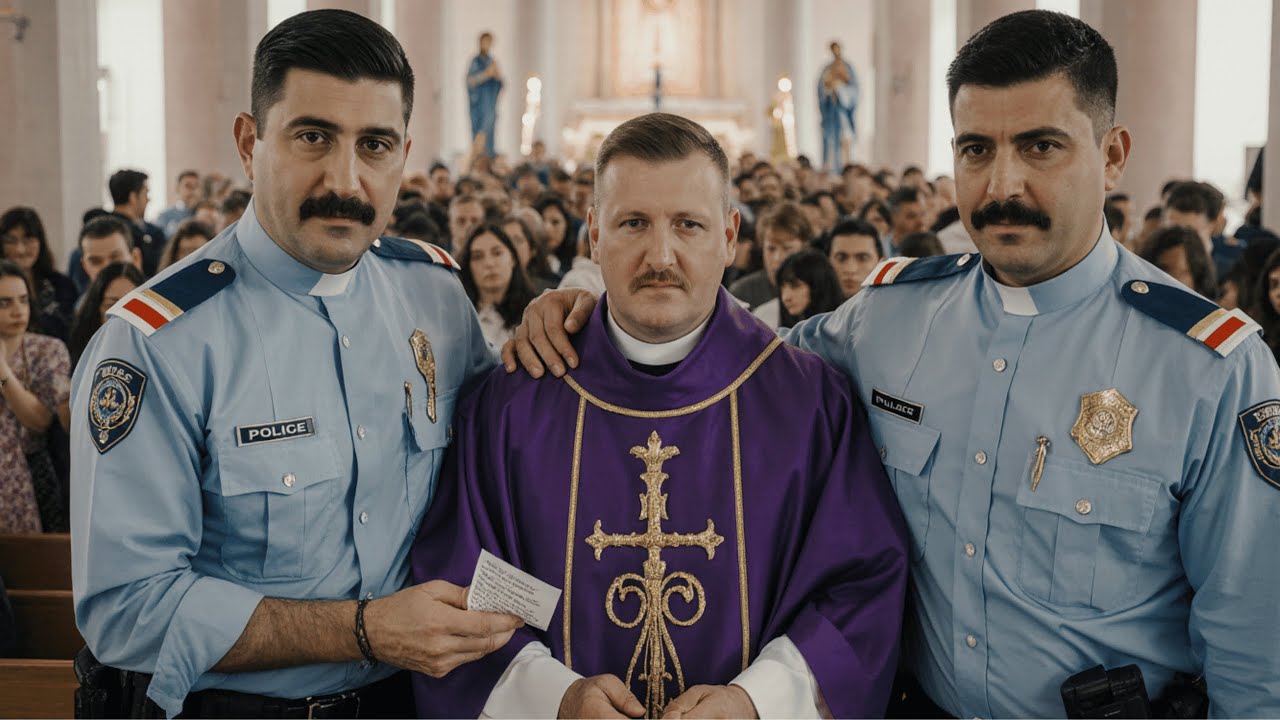 Un sacerdote fue arrestado en medio de una misa dedicada a la Virgen María