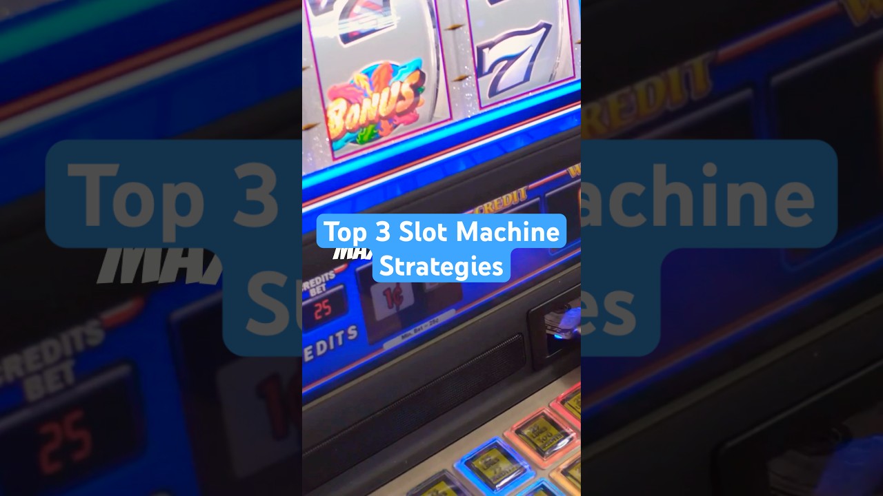 🎰 Top 3 Slot Machine Strategies for Big Wins! 💰