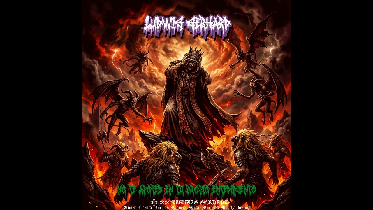 LUDWIG GERHARD - NO TE APOYES EN TU PROPIO ENTENDIMIENTO (FULL ALBUM EP) 2026 #hardrock #heavymetal