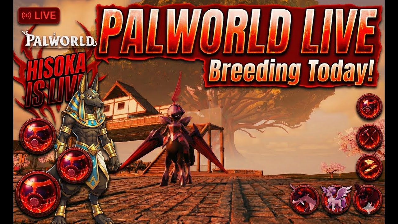 Palworld Endgame: Breeding Pals & Hunting Legendry ⚔️ Hisoka is Live!