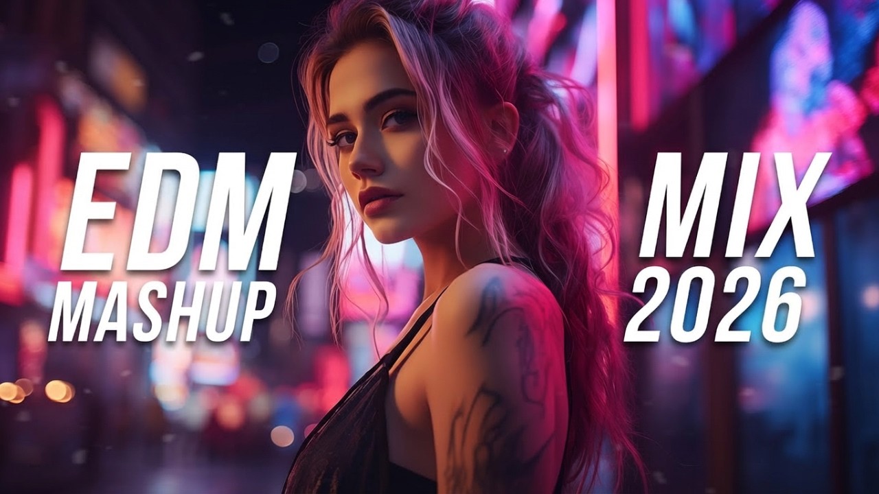 Ultimate EDM Mix 2026 ⚡ Chill Lo-Fi, Party Remixes & Bass Boosted Energy