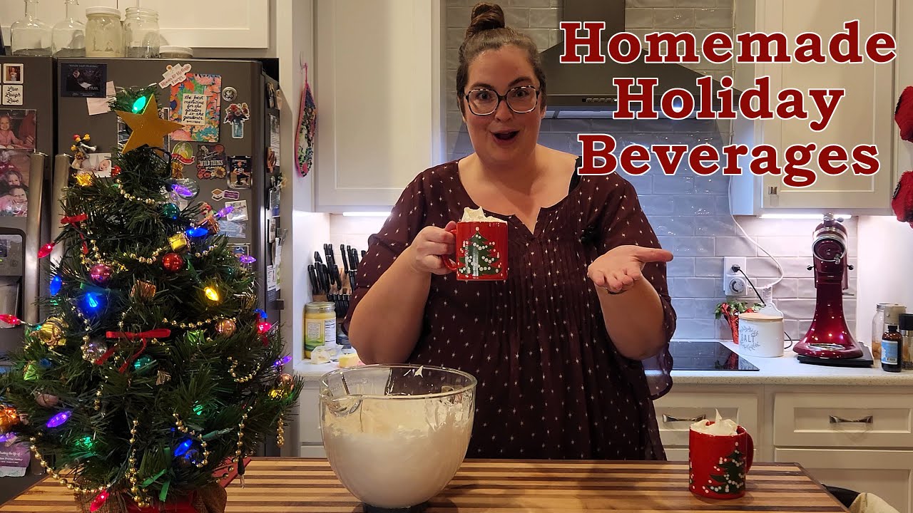 Dairy Free Eggnog, Peppermint Hot Cocoa Mix, and Corn Free Marshmallow Fluff