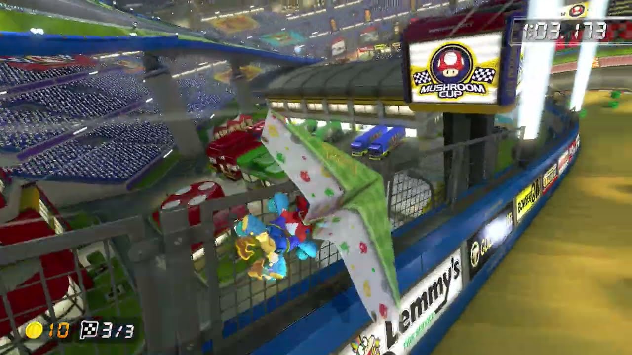 Mario Kart Stadium [200cc] - 1:07.010 - JenZua (Mario Kart 8 Deluxe World Record)