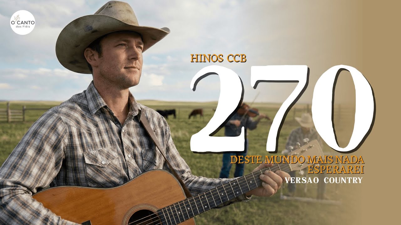 Hino 270 CCB - Deste Mundo Mais Nada Esperarei - COM LEGENDA