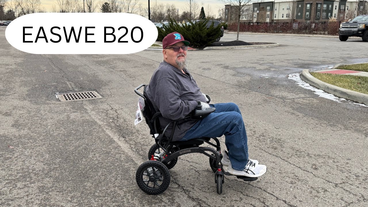 Электрическая инвалидная коляска EASWE B20