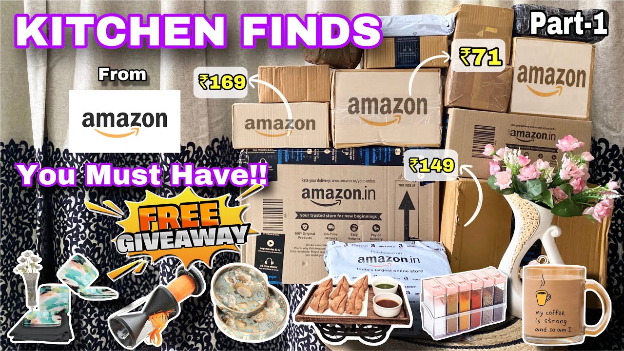 15 Amazon Kitchen Items You Must Have😍 | Amazon Kitchen Gadgets