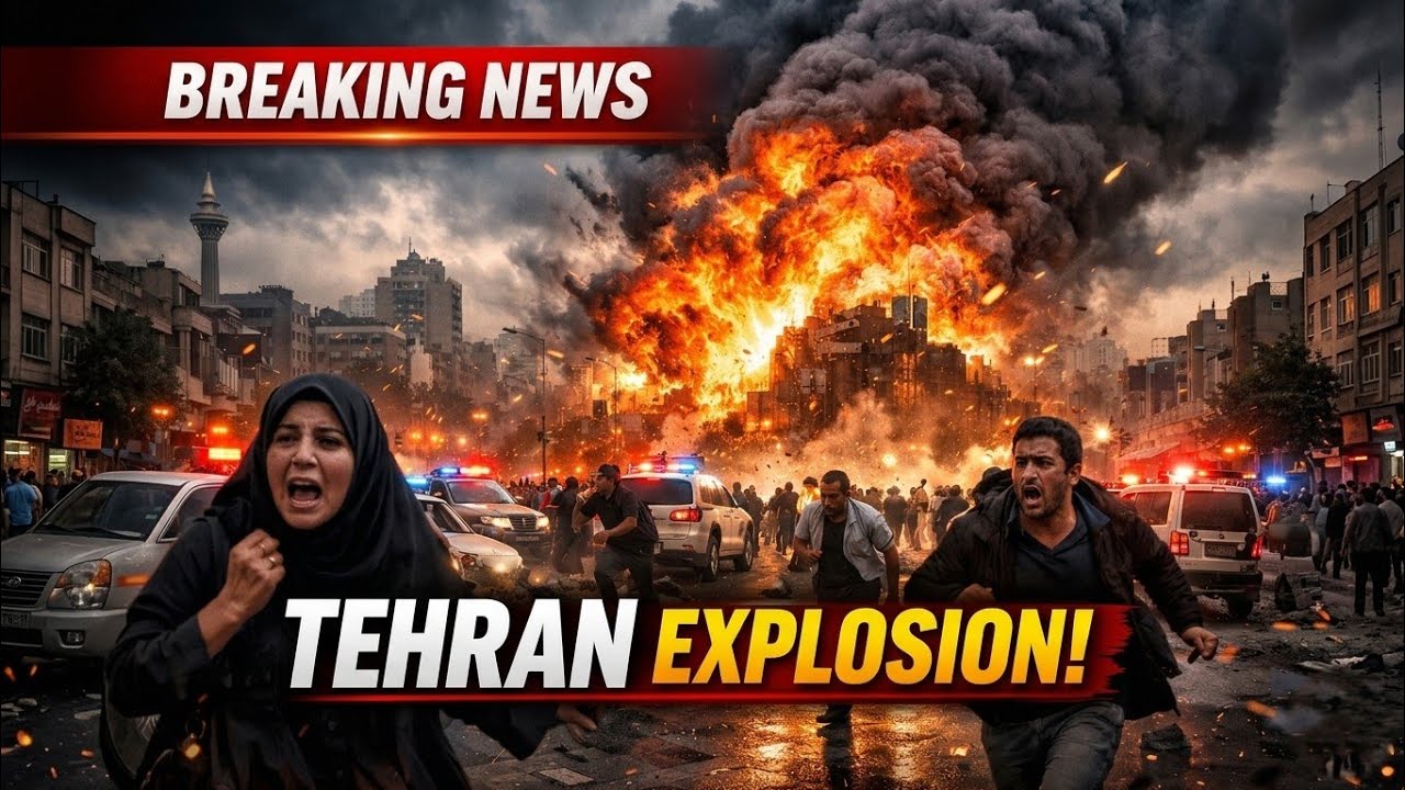Massive Explosion Rocks Tehran During Quds Day | Israel&ndash;Iran Conflict Escalates