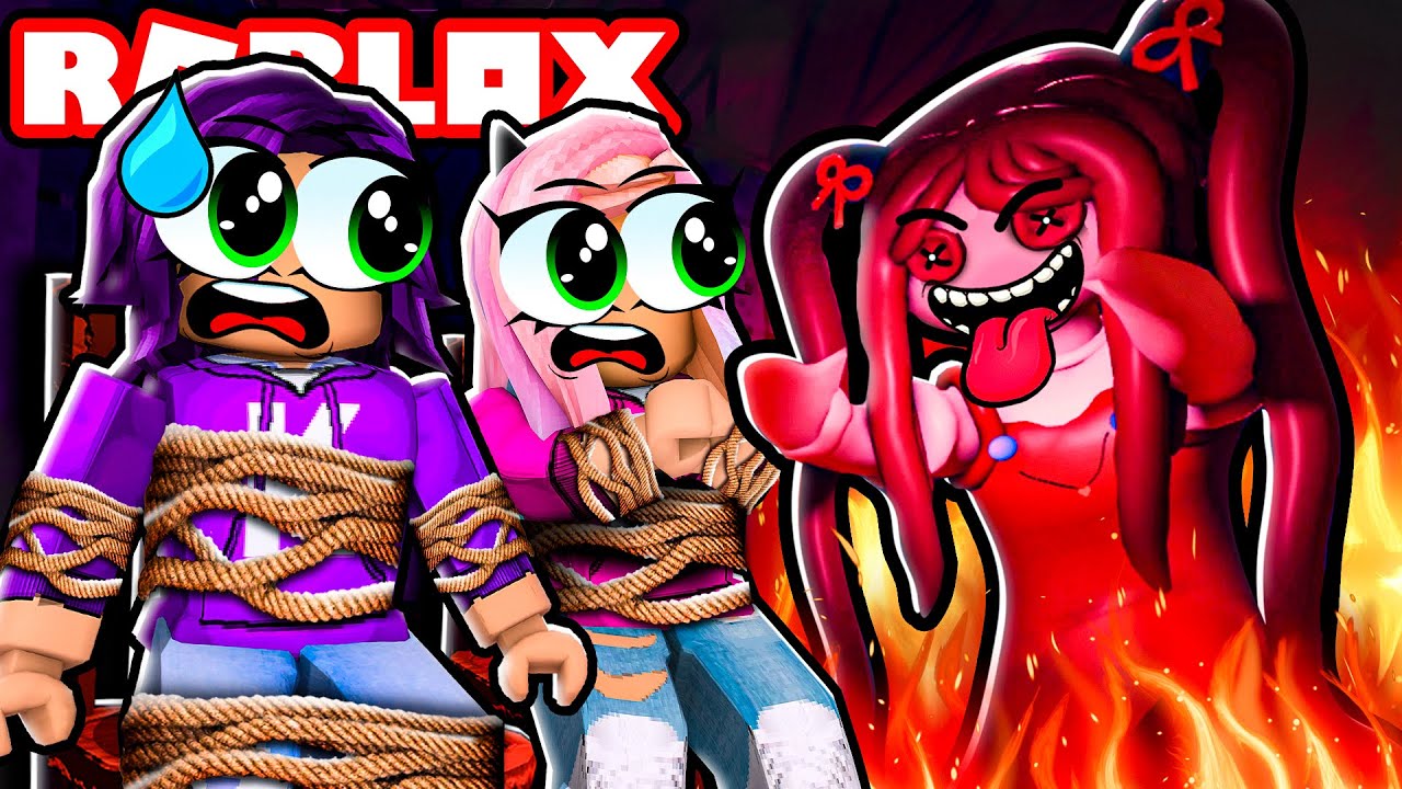 We're trapped in Pinky's Funhouse! | Roblox: Let's Run