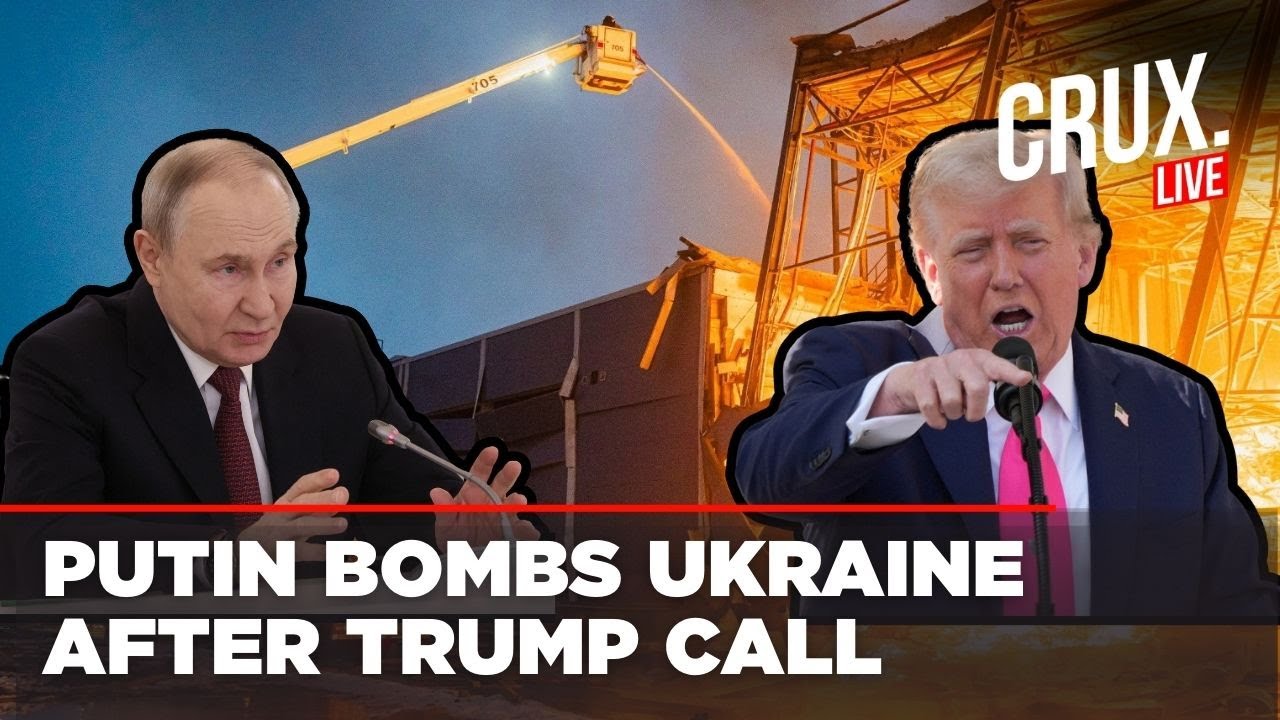 LIVE | Russia Bombs Ukraine After Trump Claims Putin Agreed To Halt Attacks For a Week