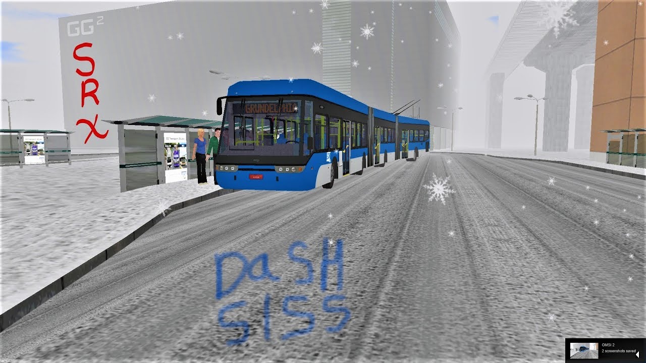 Omsi 2 - Grundelphia - Quadbus Airport Shuttle