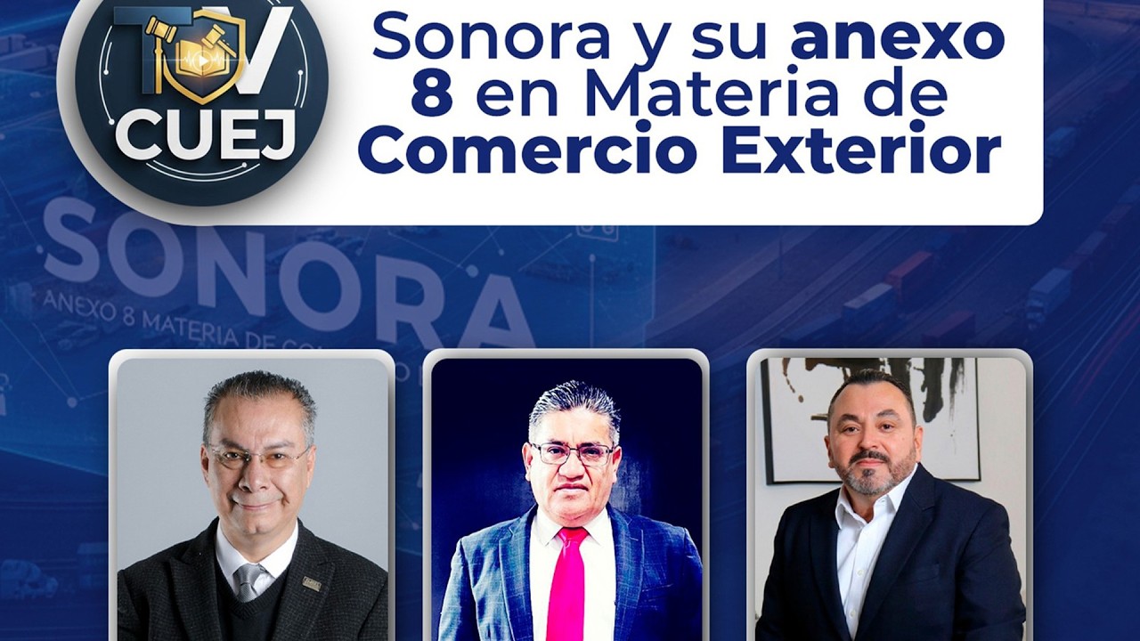 Sonora y su anexo 8 en Materia de Comercio Exterior. / TV CUEJ
