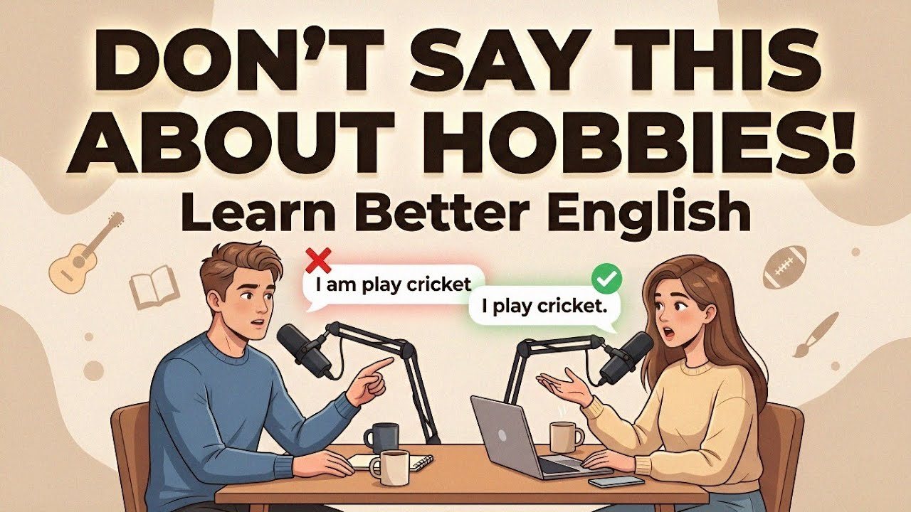 How to Talk About Your Hobbies in English - Never Lie Again! (Beginners Guide)