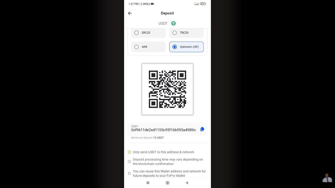 Депозит криптовалюты USDT с Binance на FxPro: как пополнить счет FxPro с помощью перевода USDT