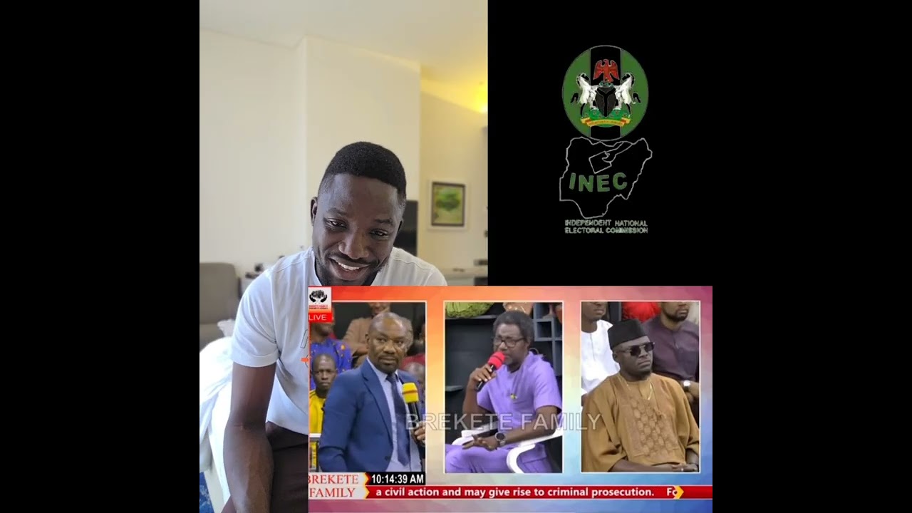 Governor Amuneke vs Inec representatives on Brekete show