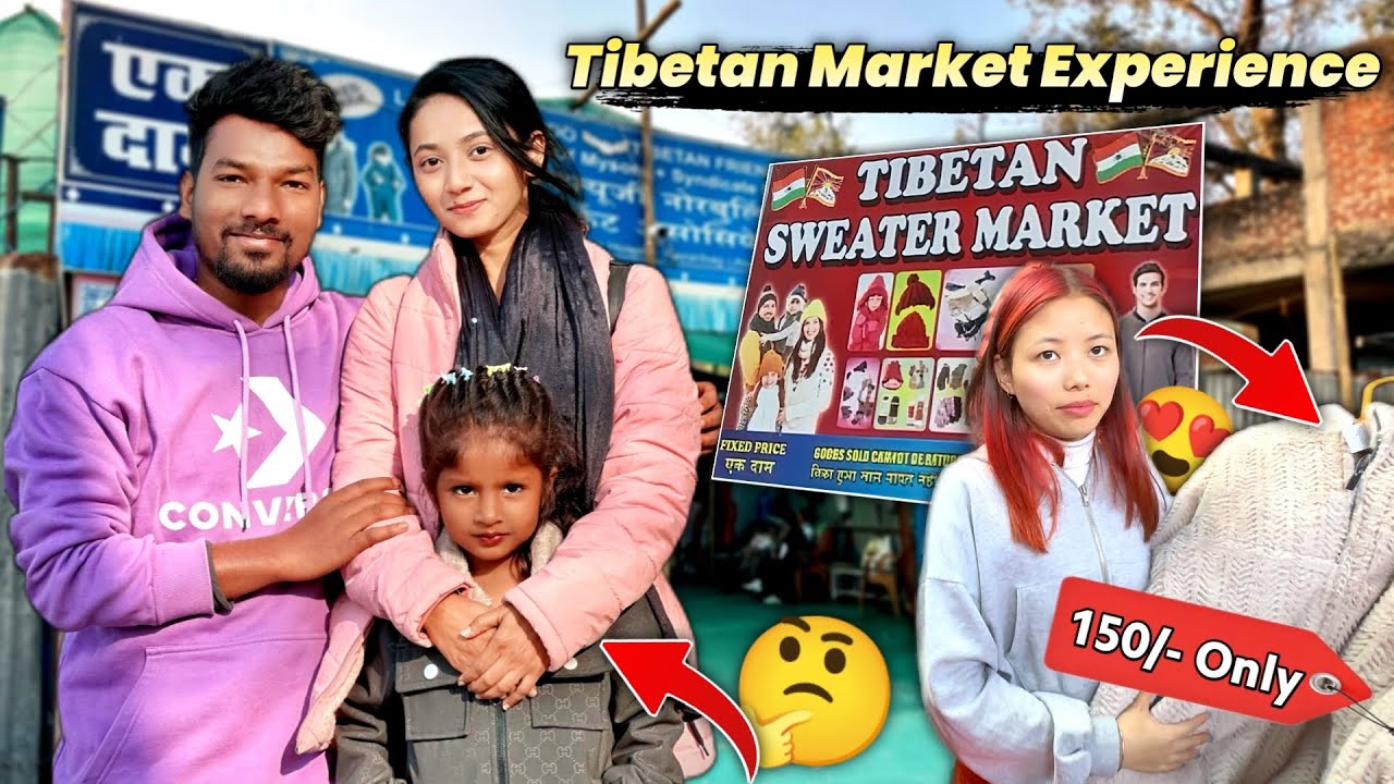 First Winter Shopping With My Wife❤️ | Tibetan Market | Shathi Prakash Vlogs