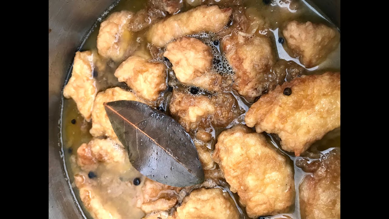 DELICIOSA RECETA DE PECHUGAS EN ESCABECHE. RECETA CASERA.