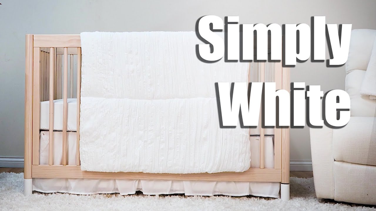 Simply White Crib Set by Trend Lab