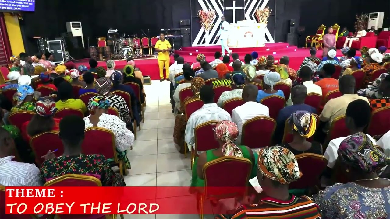 8TH FEBRUARY 2026, SUNDAY WORD ENCOUNTER SERVICE - TO OBEY THE LORD