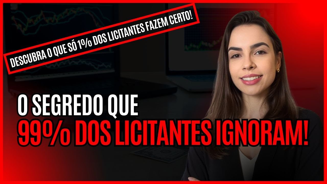 Como Sair NA FRENTE de 99% dos Licitantes