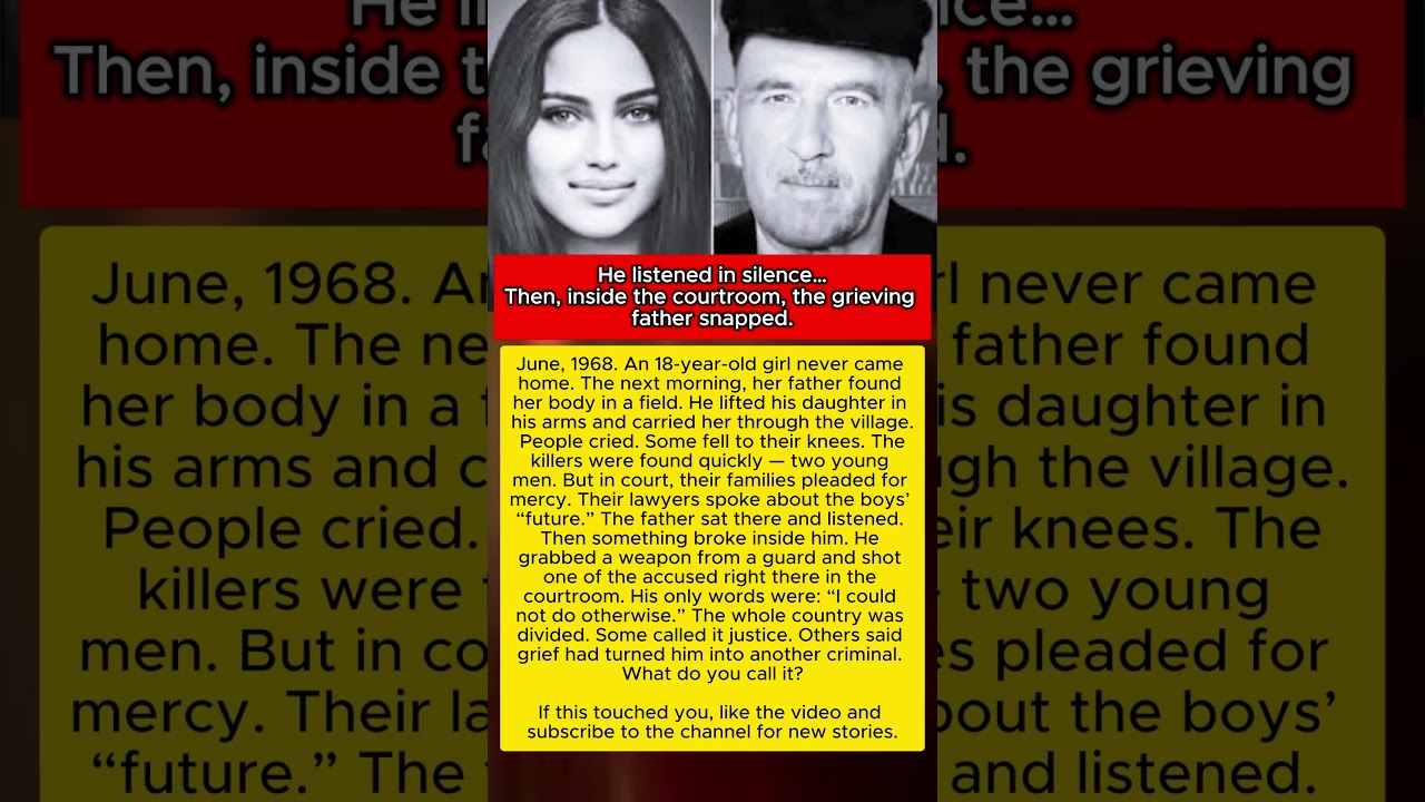 A Father Shot His Daughter&rsquo;s Killer in Court &mdash; And Split the Nation in Two