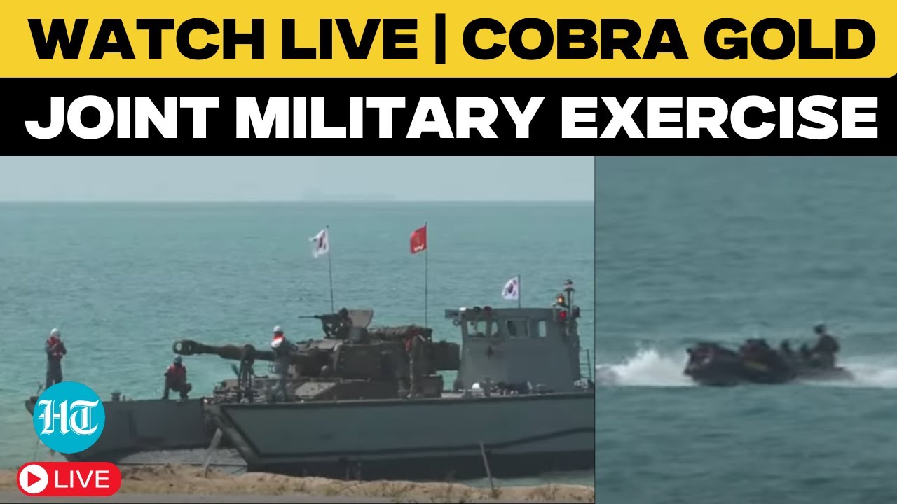 Cobra Gold 25 LIVE | US & Thai Forces Hold Joint Amphibious Military Drills | Cobra Gold 2025 LIVE