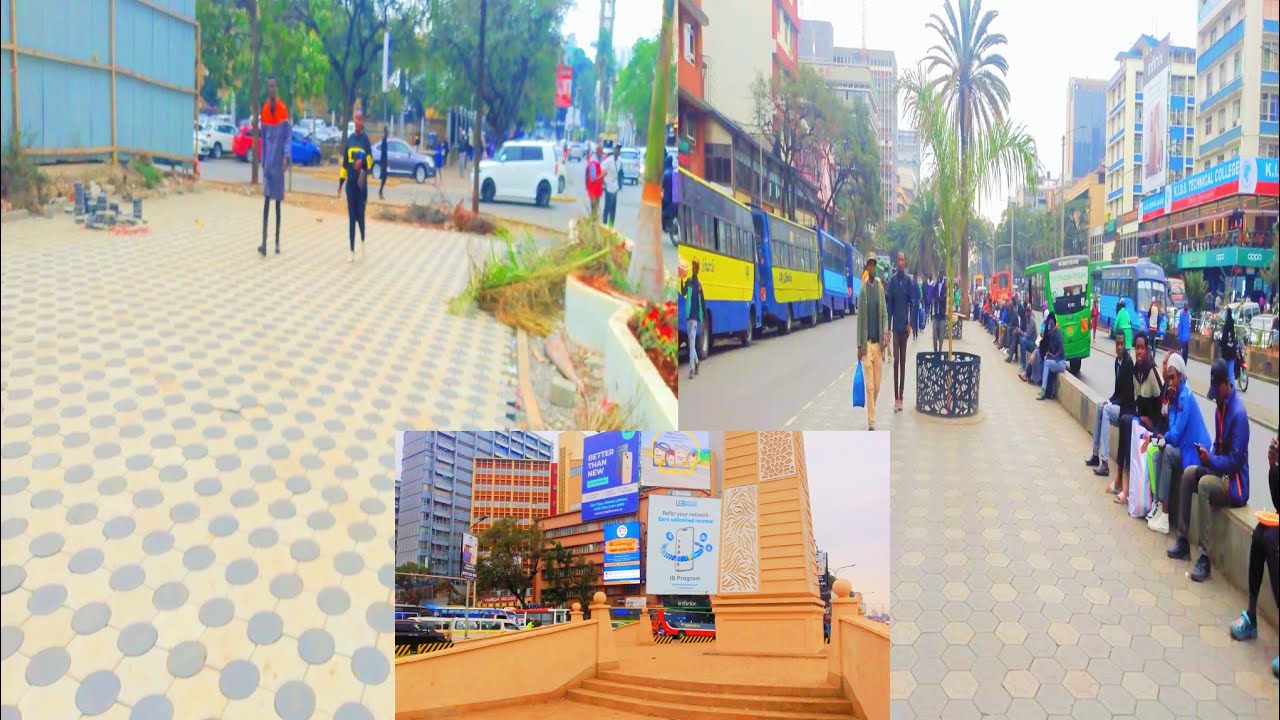 ONGOING BEAUTIFICATION OF NAIROBI CITY