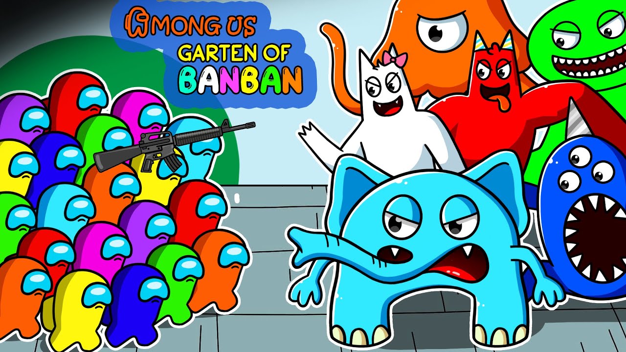 어몽어스 VS Garten of Banban6 ANIMATION 51 | Among Us Animation