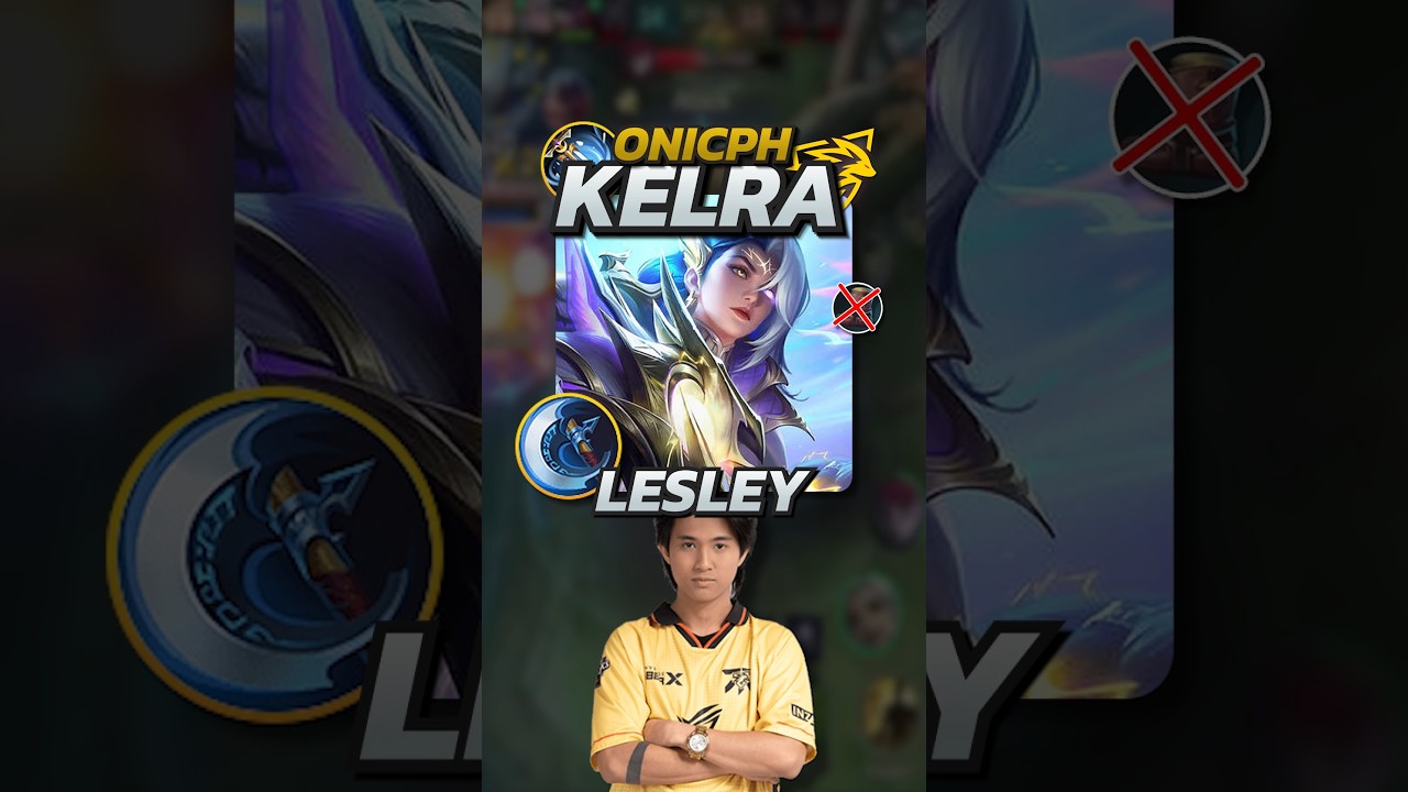 Как Оник Келра играет за Лесли! Mobile Legends #mobilelegends #mlbb #gaming #mlbbgoldenmonth