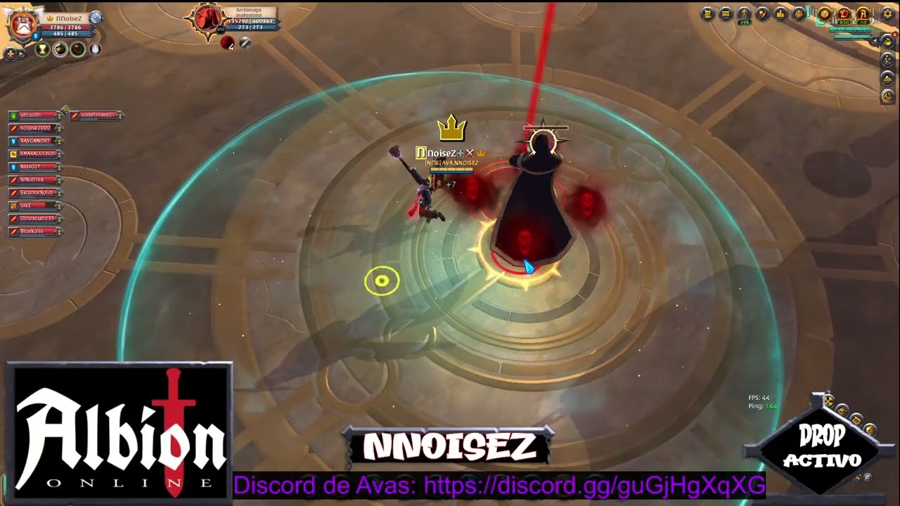 Archimaga Ava   Ava T8 3 Q5   2min30s   11 ppl + looter