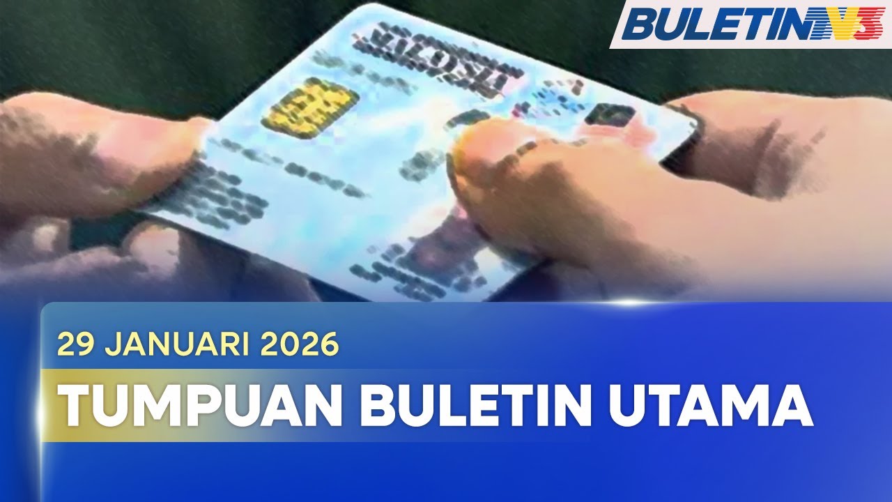 TUMPUAN BULETIN UTAMA | Belian Minyak Masak Bersubsidi Guna MyKad, Kod QR Mulai Jun