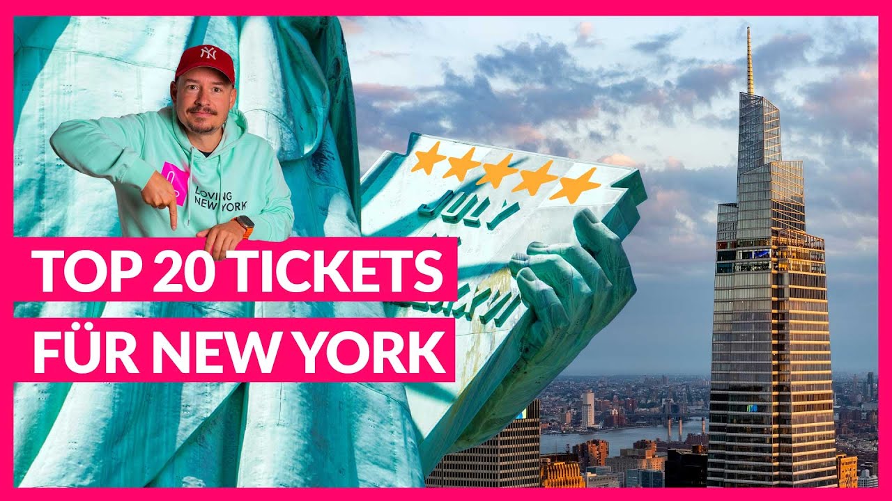 New York Tickets: Die 20 angesagtesten Attraktionen, die du nicht verpassen solltest!