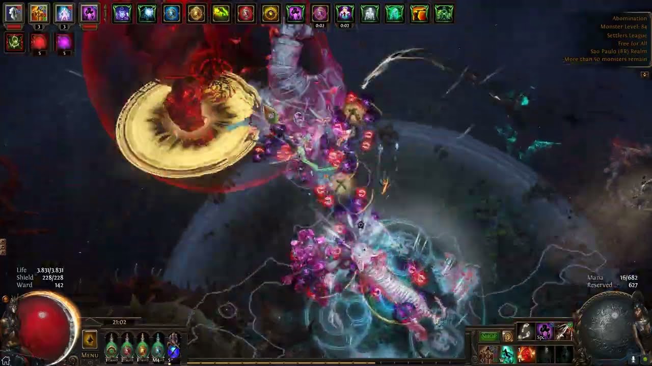 Summon Holy Relic of Conviction Poe 3.25 t17 abomination