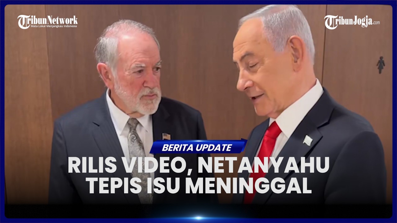 NETANYAHU MUNCUL DI VIDEO, BANTAH RUMOR TEWAS DI TENGAH KONFLIK IRAN ISRAEL