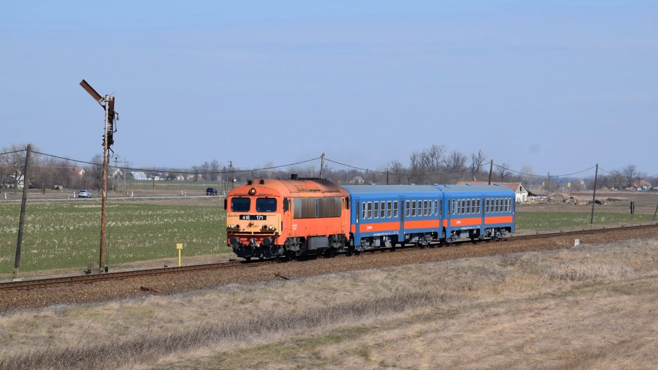 Classic Csörgők a 135-ös vasútvonalon / Szeged - Békéscsaba vasútvonal