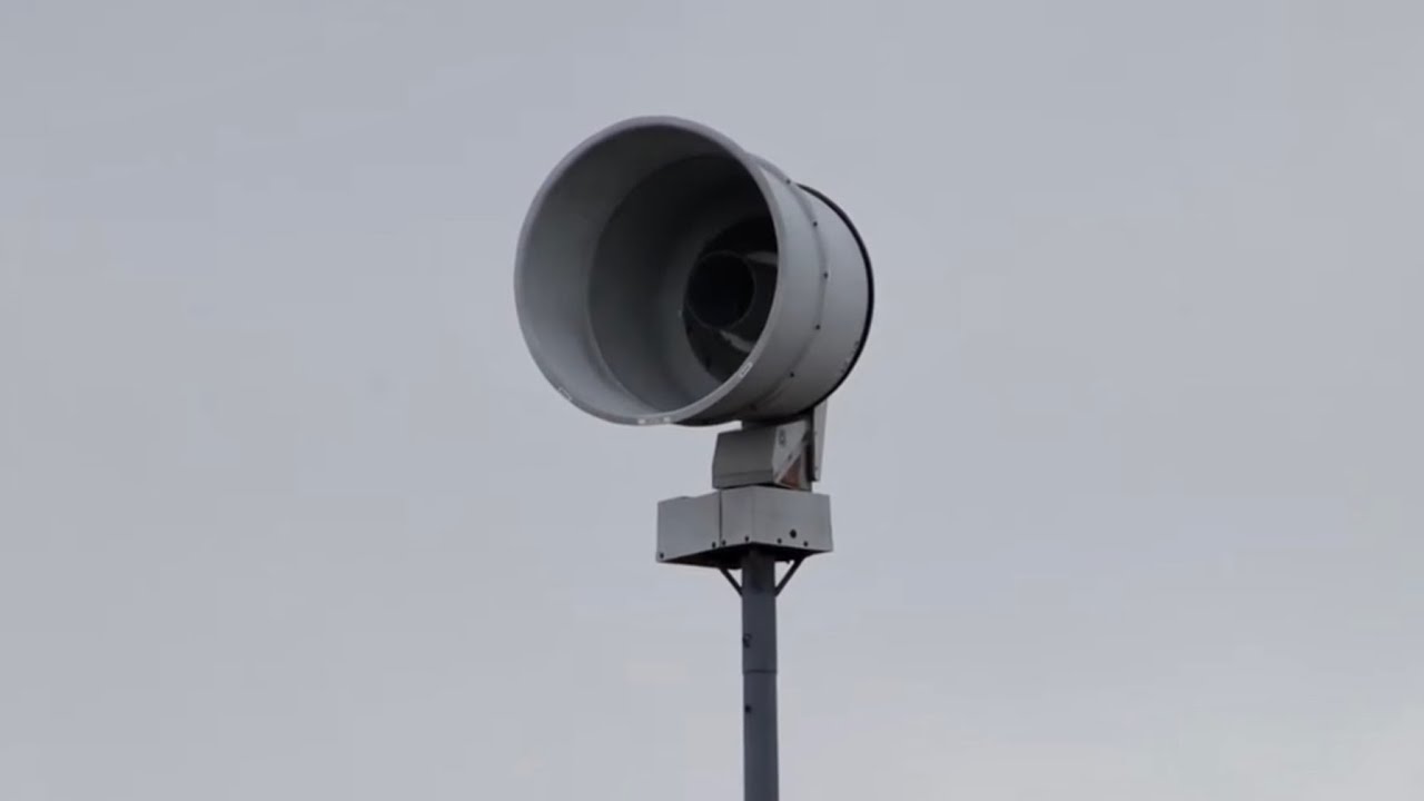 ACA P-50 Siren Test, Kenosha, WI (Attack Signal)