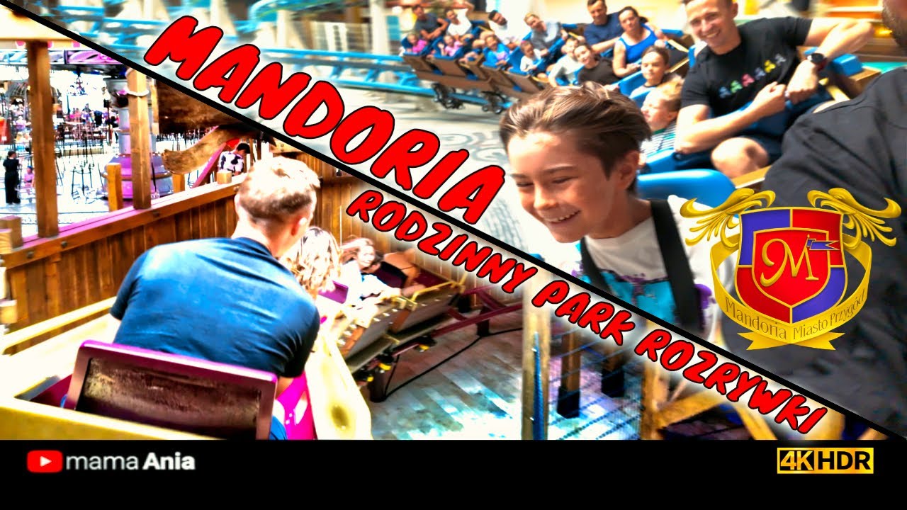 🇵🇱 MANDORIA - największy w Polsce RODZINNY PARK ROZRYWKI pod dachem - Atrakcje w 2024 roku
