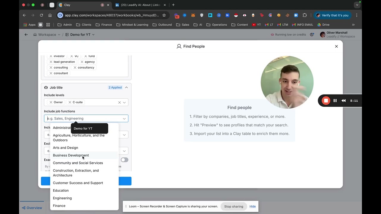 Beginners: Build your first lead list with Clay.com (LIVE WALKTHROUGH)