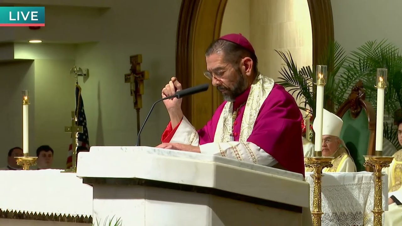 Bishop Daniel E. Flores Solemn Vespers Homily