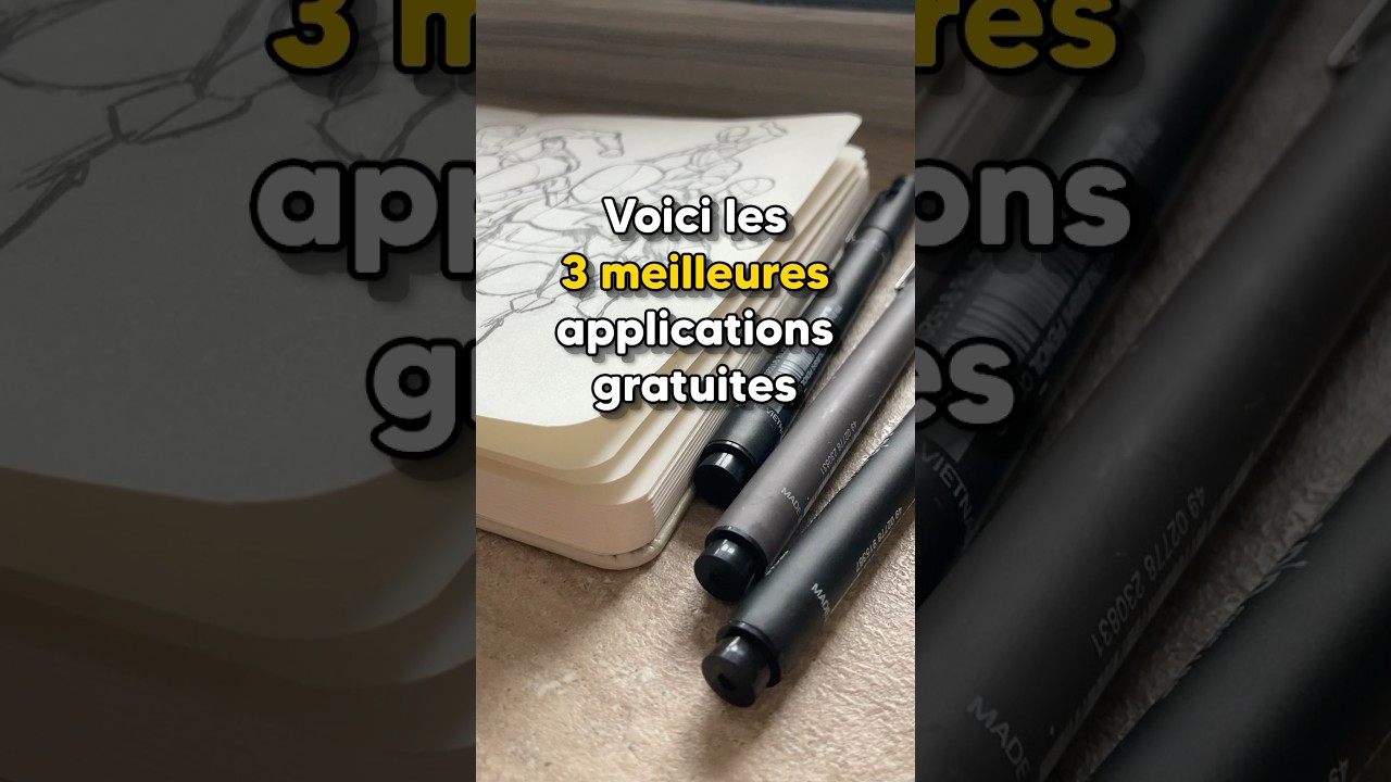 3 applications gratuites pour bien d&eacute;buter en dessin digital ! 👨&zwj;💻✍️