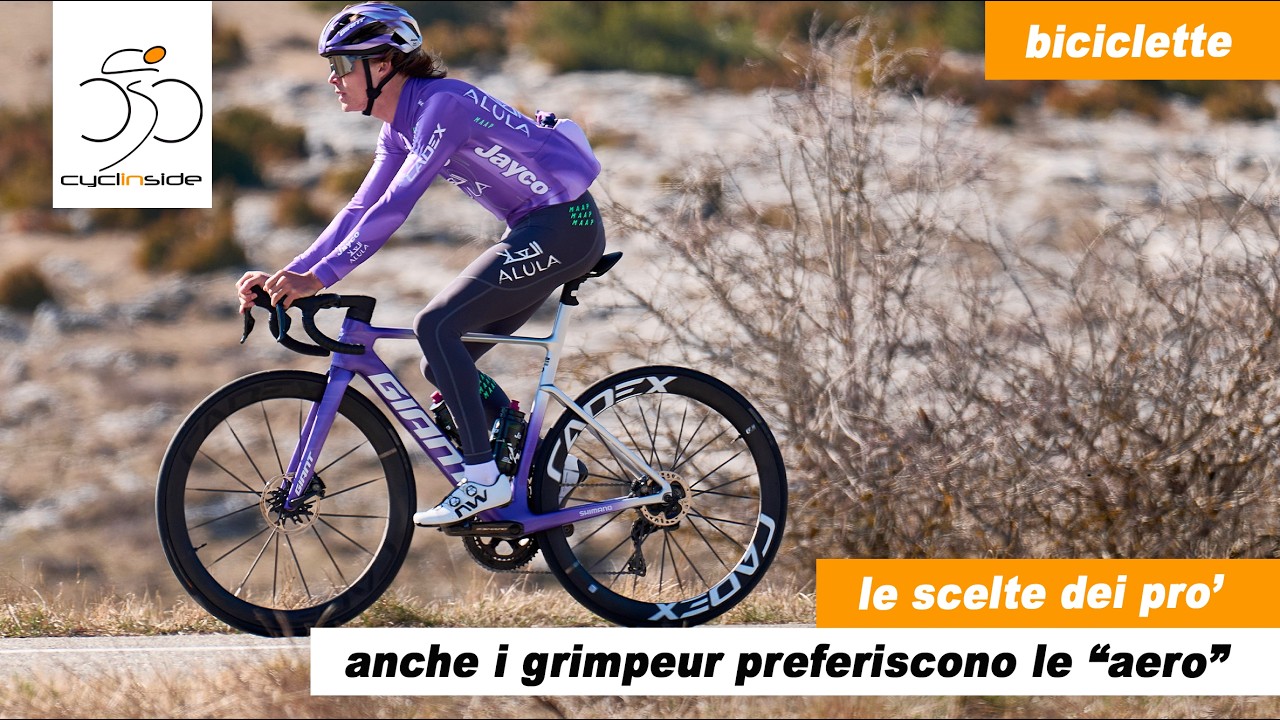 Le bici dei pro': bici superleggere addio, i grimpeur scelgono le 