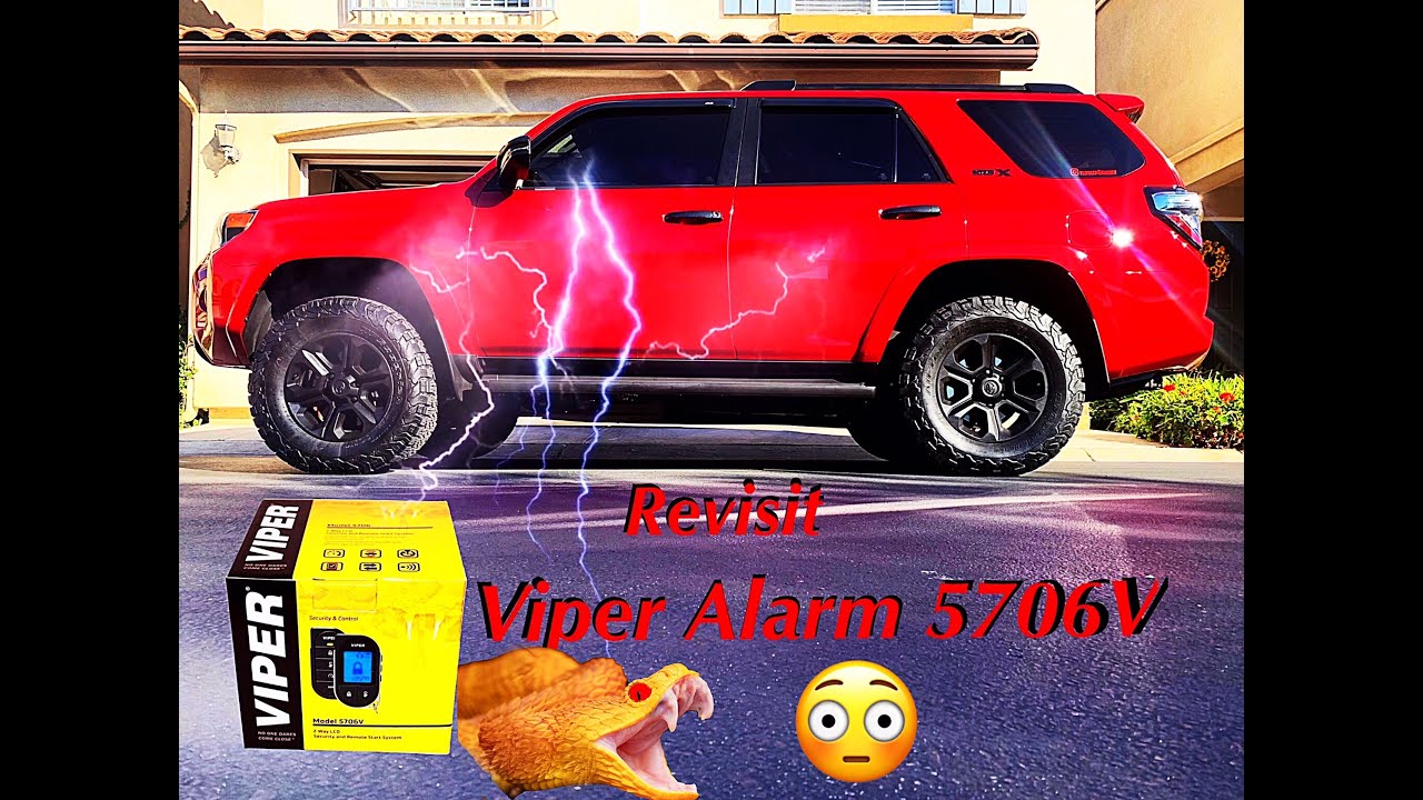 ⬛️🟥⬛️ Toyota 4Runner: Viper Alarm 5706V w/Remote Start (revisit)