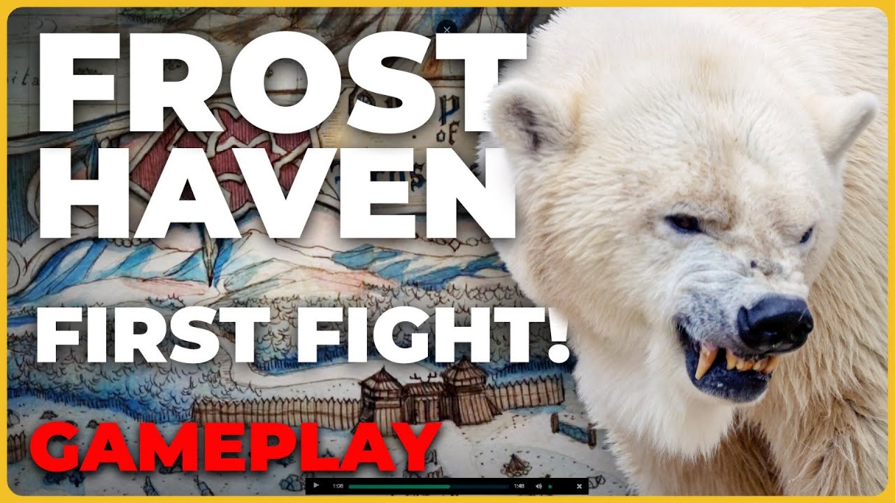 Frosthaven's First Boss | DeathWalker & Boneshaper Gameplay