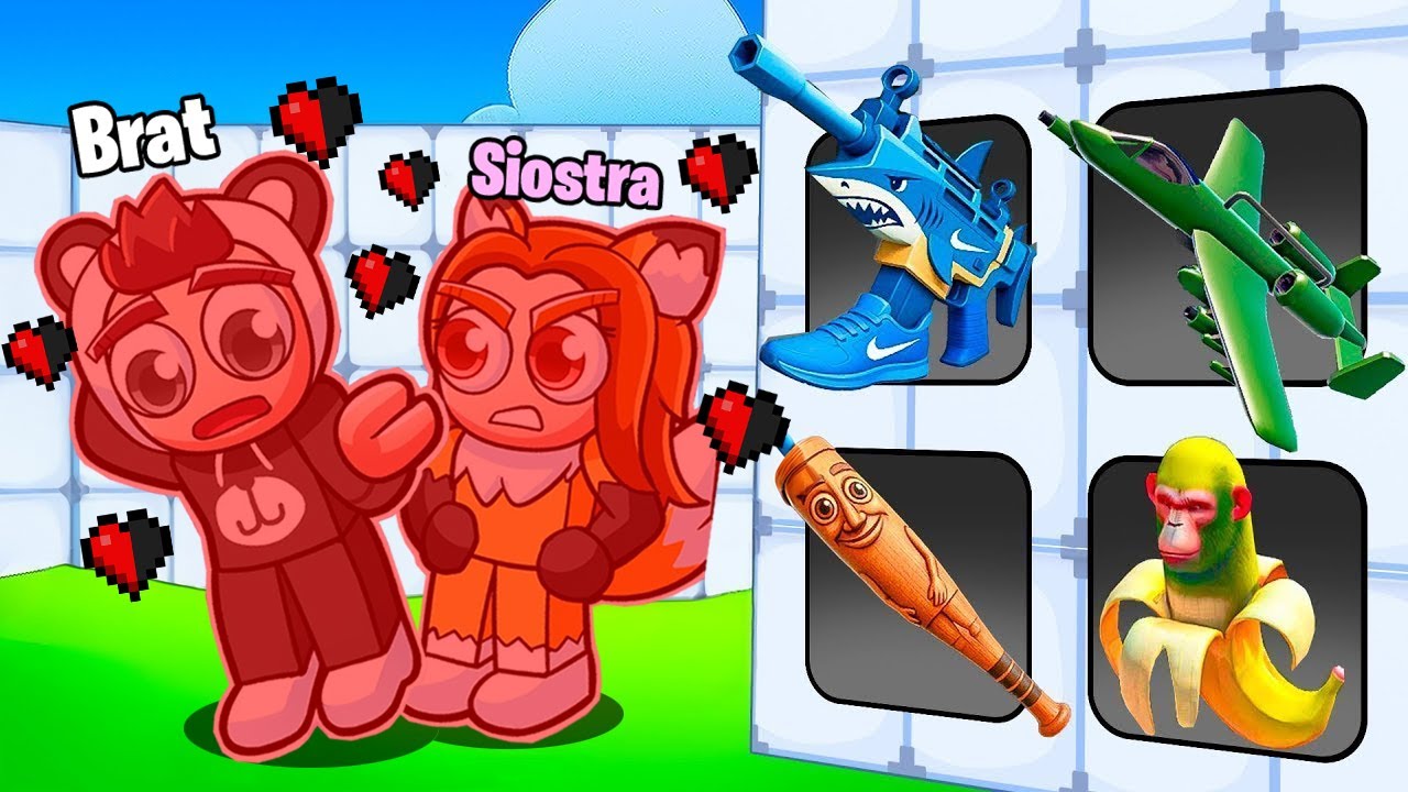 OSZUKUJE RODZEŃSTWO BRONIAMI BRAINROT w Roblox Rivals!