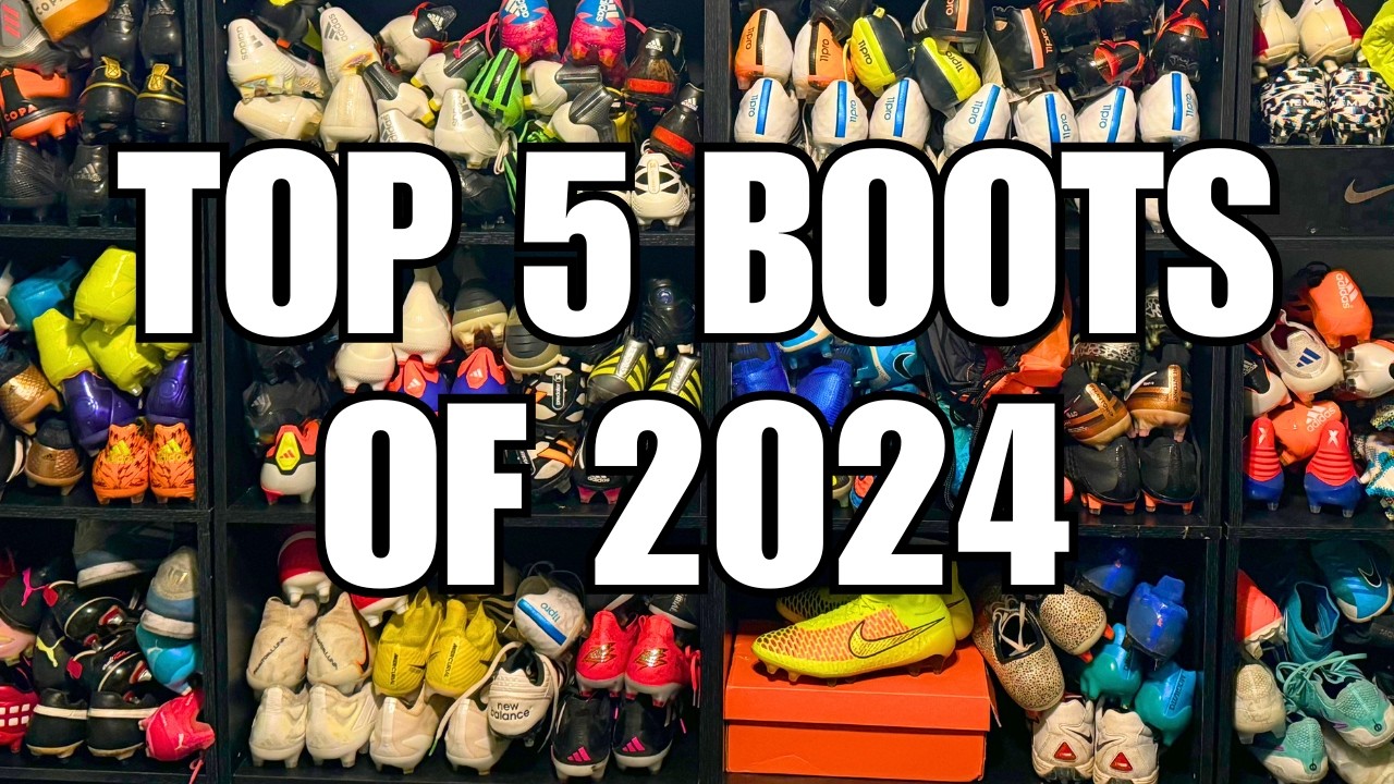 Top 5 BEST Football Boots of 2024!